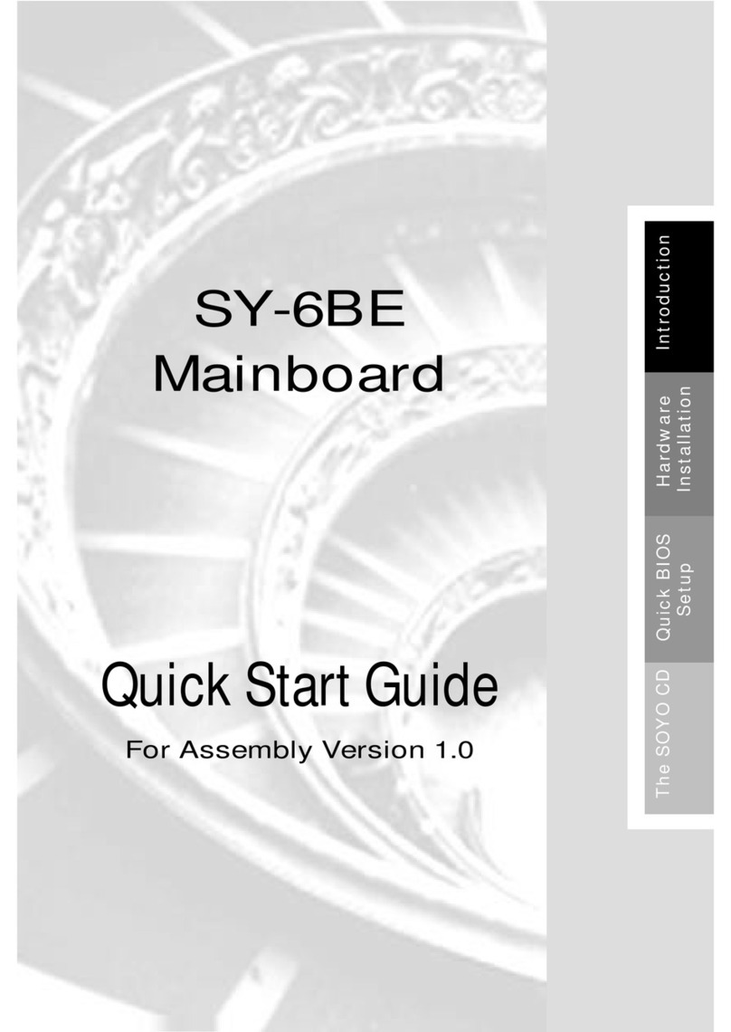 SOYO SY-6BE User manual