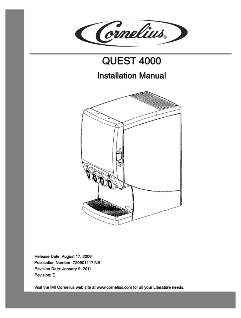 Cornelius QUEST 4000 User manual