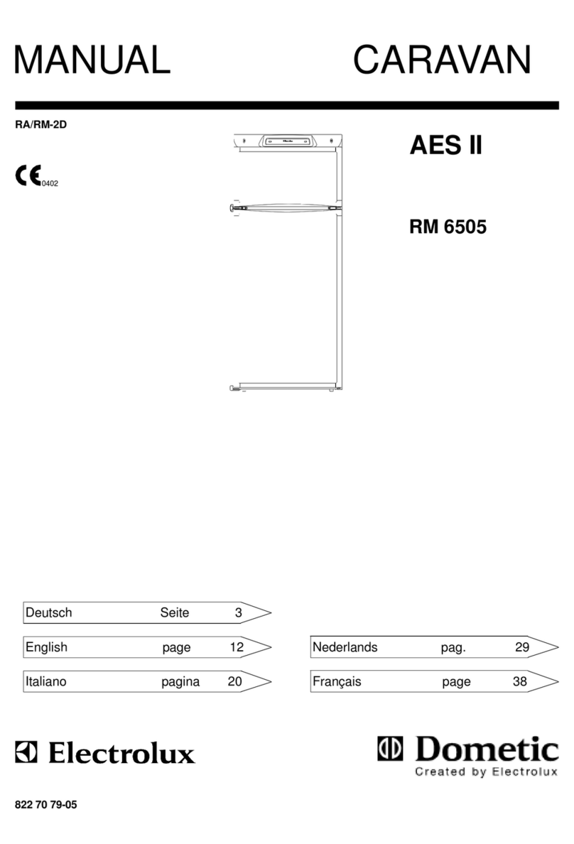 Electrolux CARAVAN AES II RM 6505 user manual Electrolux CARAVAN AES II RM 6505 user manual