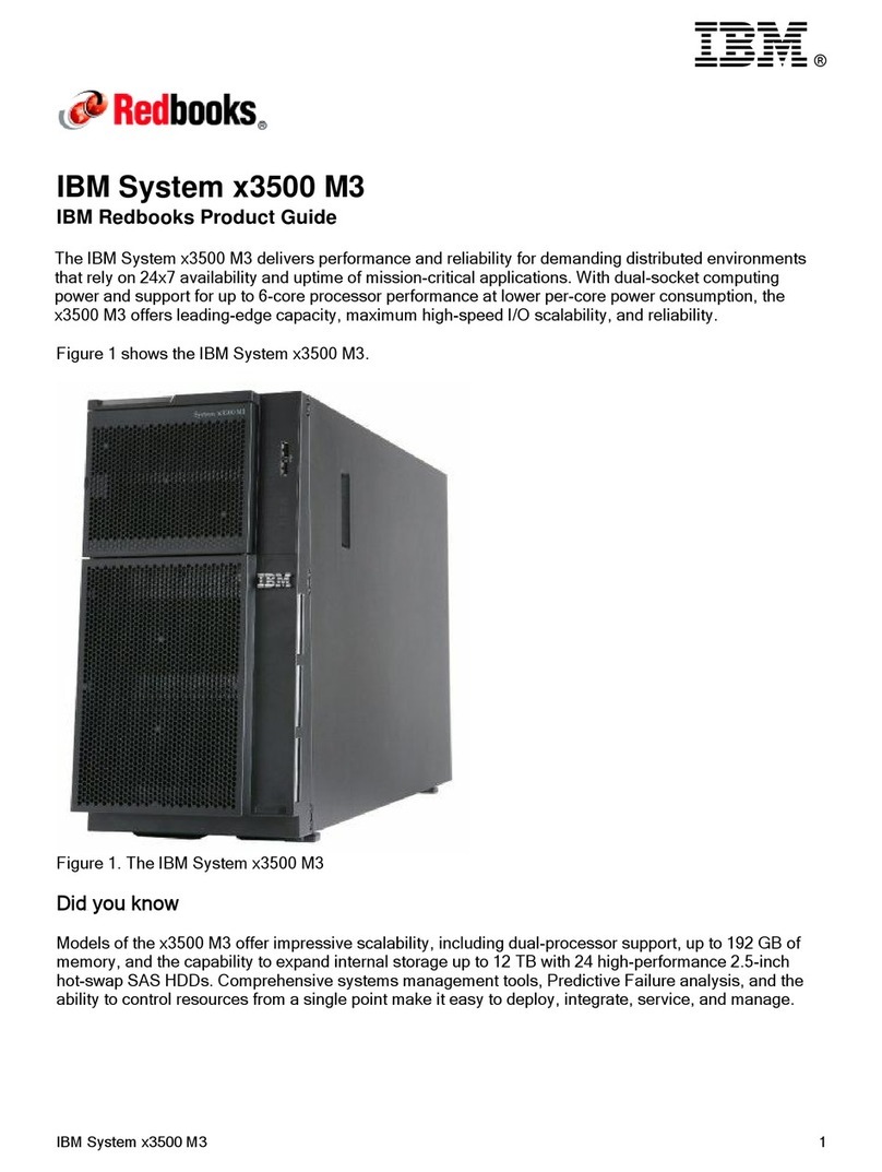 IBM x3500 M3 7380 User manual IBM x3500 M3 7380 User manual