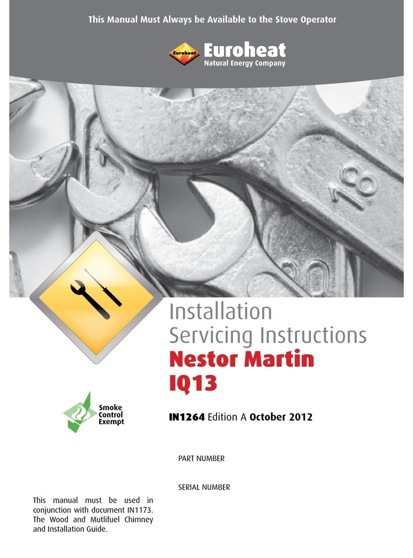 NESTOR MARTIN IQ13 Wood Installation & servicing instructions