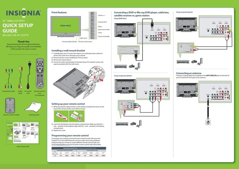 Insignia NS-L55X-10A User manual