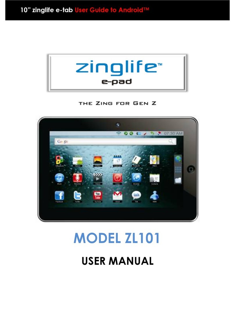 Zinglife ZL101 user manual