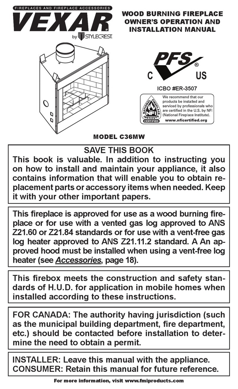 Vexar C36MW User manual