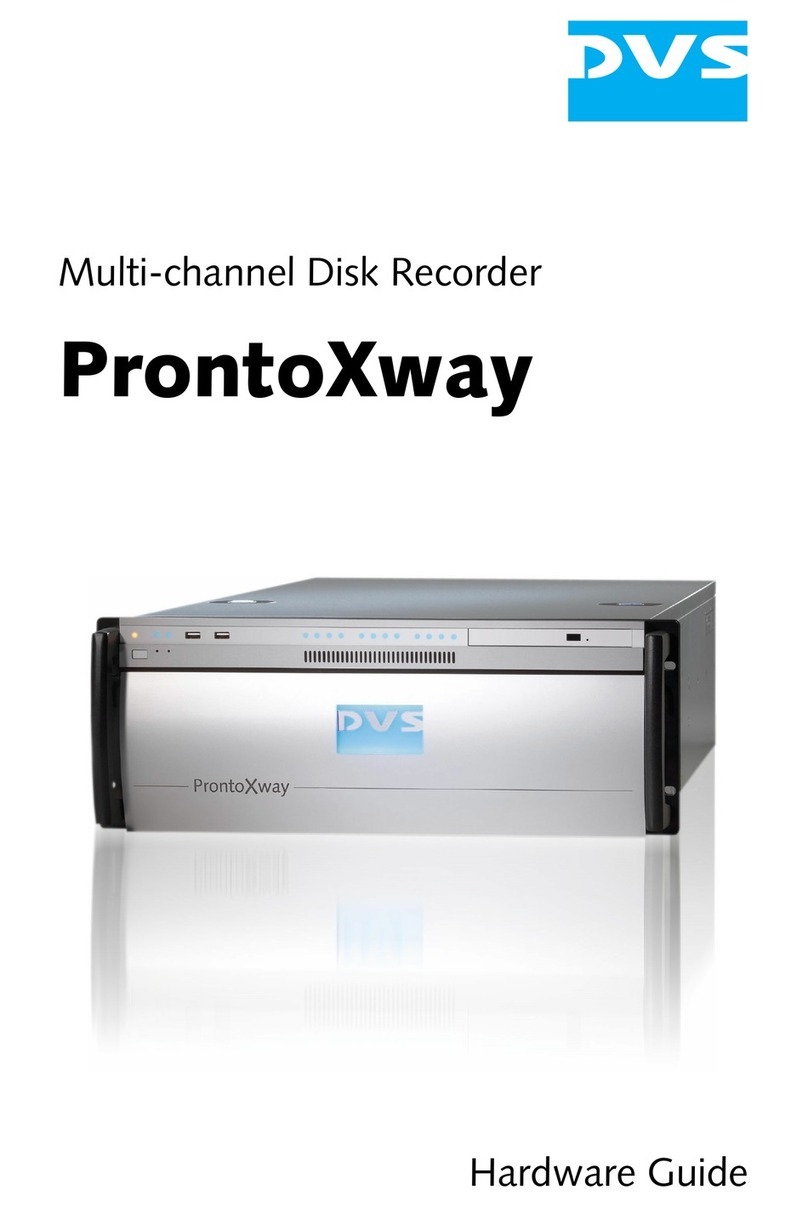 DVS ProntoXway Hardware guide