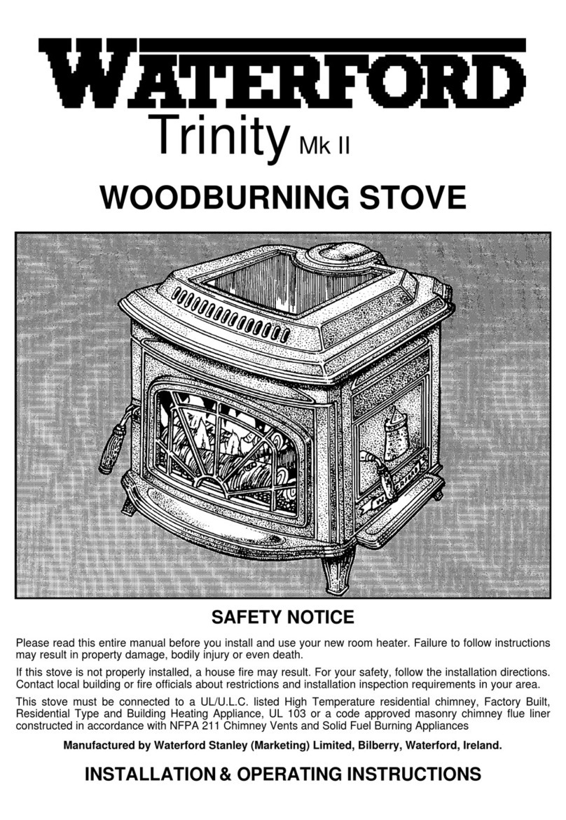 Waterford Trinity Mk II Installation & operating instructions