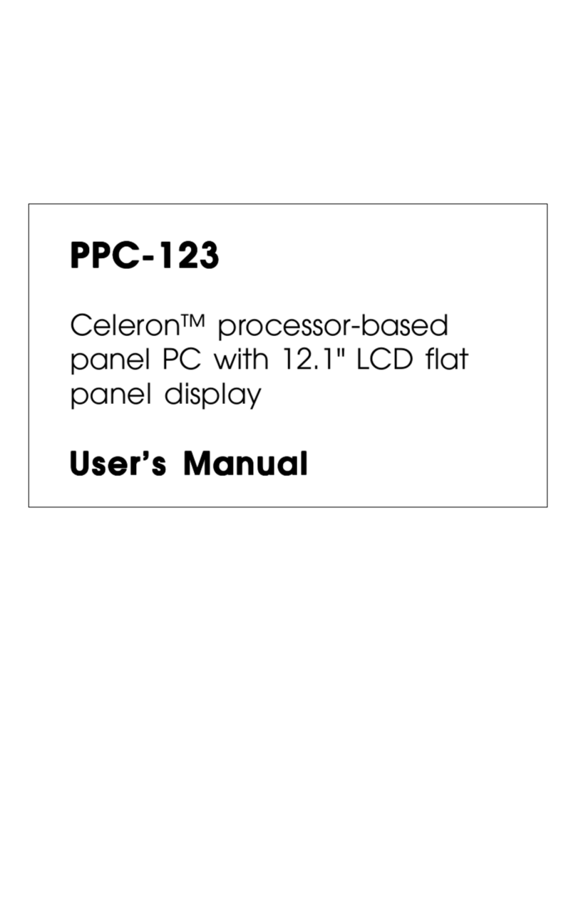 Advantech PPC-123 User manual