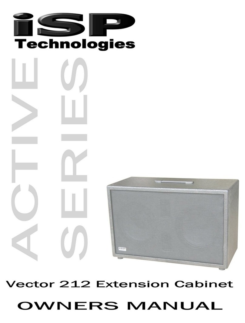 iSP Technologies Vector 212 User manual