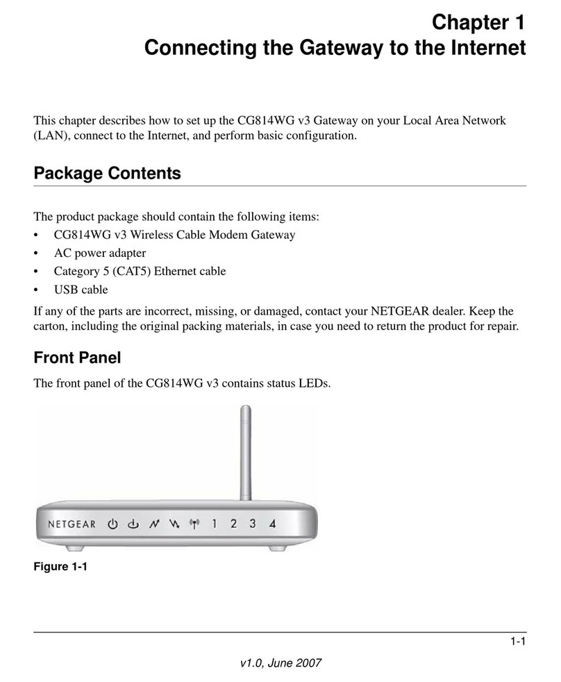 NETGEAR CG814WG Quick start guide
