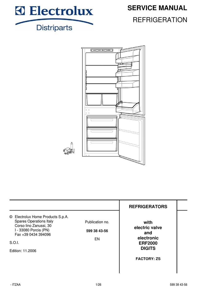 Electrolux ERF2000 User manual Electrolux ERF2000 User manual