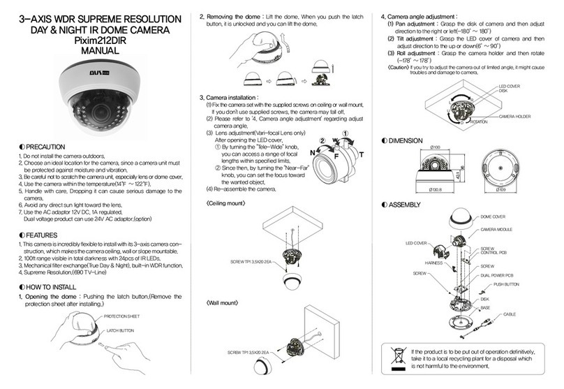 AVS Pixim212DIR User manual