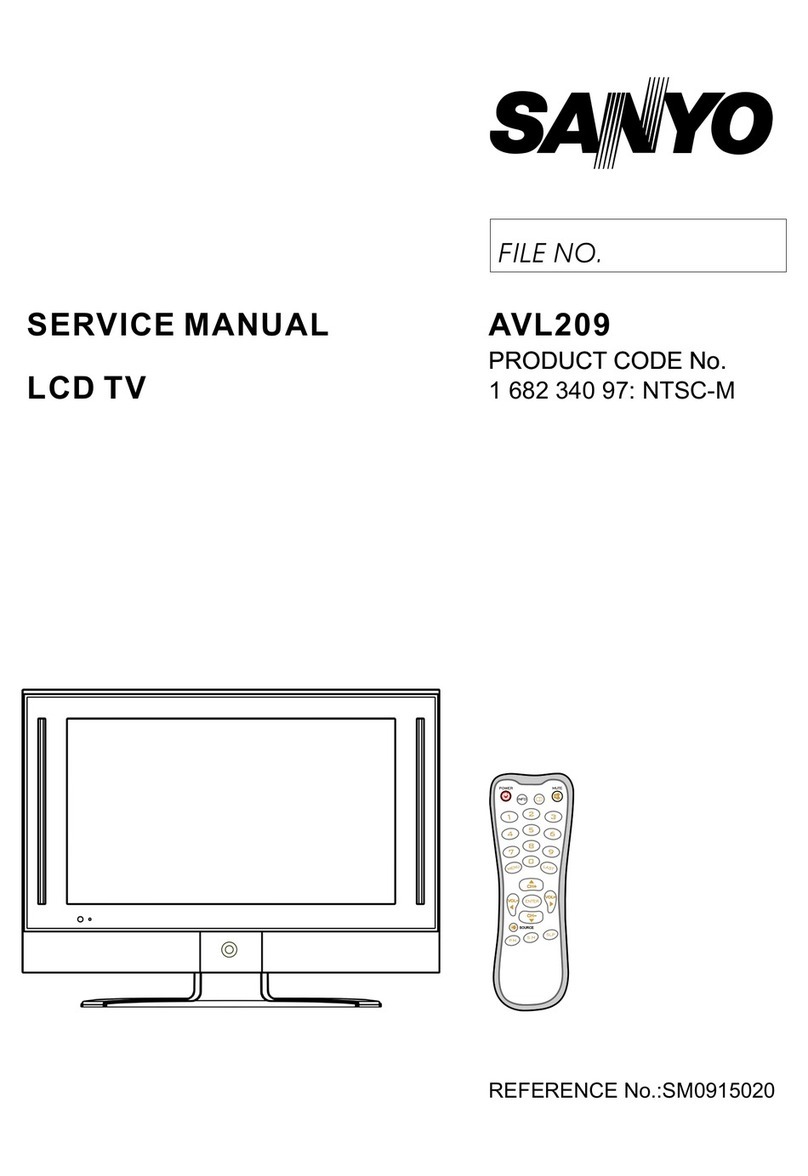 Sanyo AVL-209 User manual Sanyo AVL-209 User manual