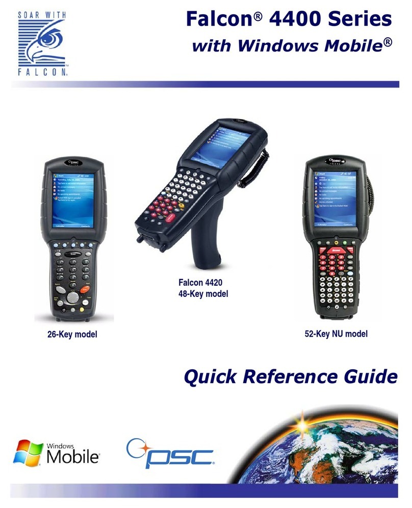 Falcon 26-Key Quick reference guide