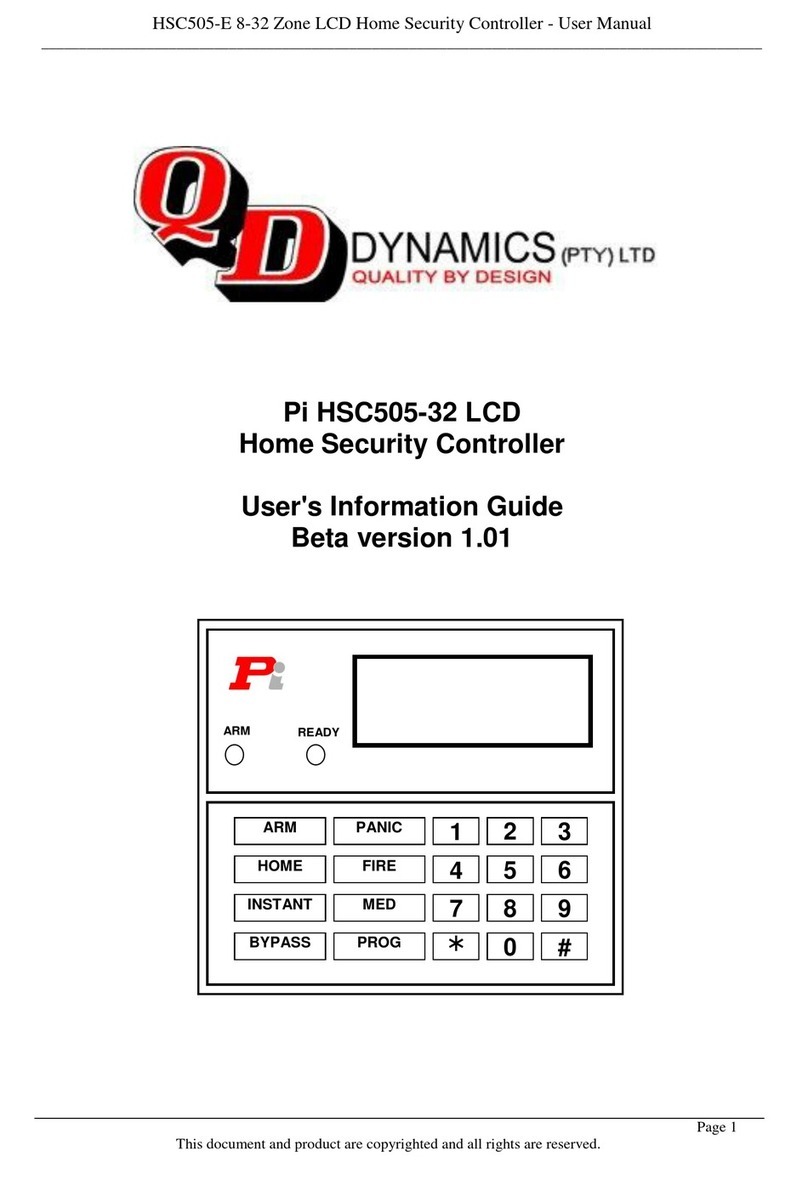 QD Pi HSC505-32 LCD User's information guide