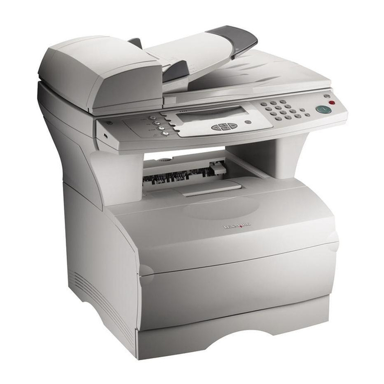 Lexmark X422 User manual