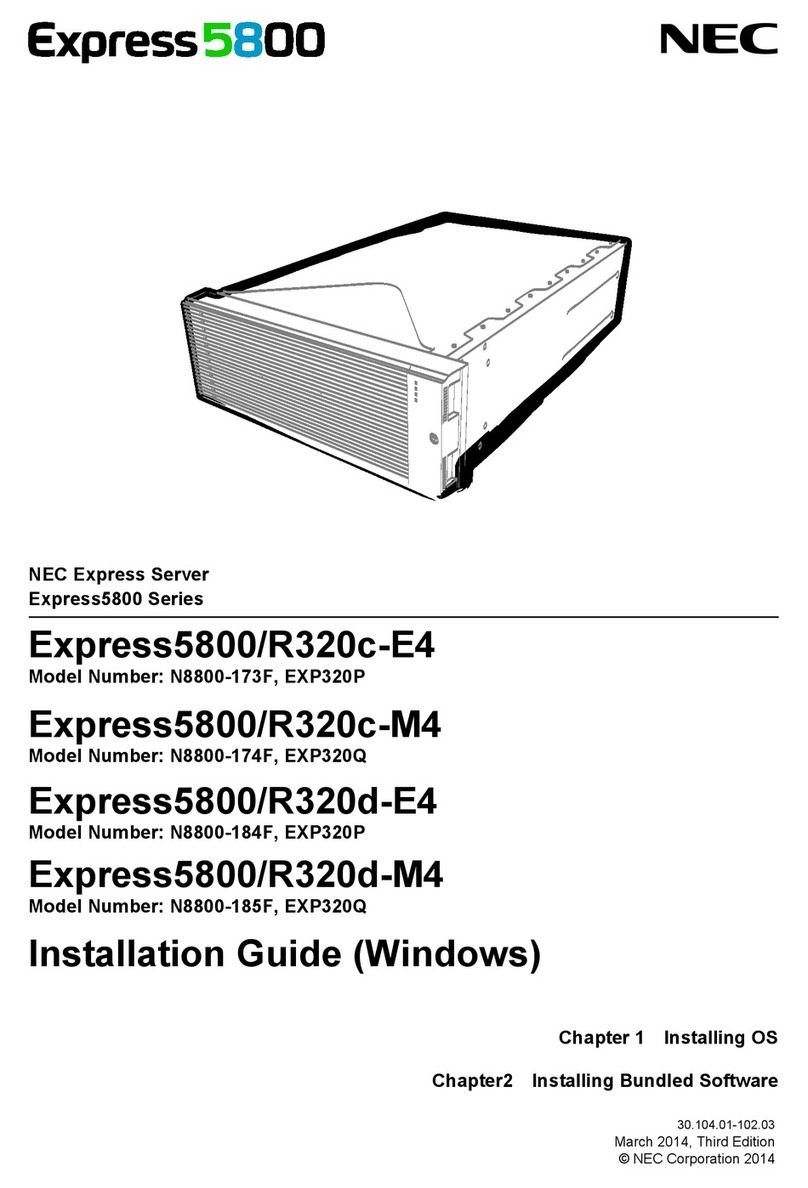 NEC Express5800/R320c-E4 N8800-173F installation guide