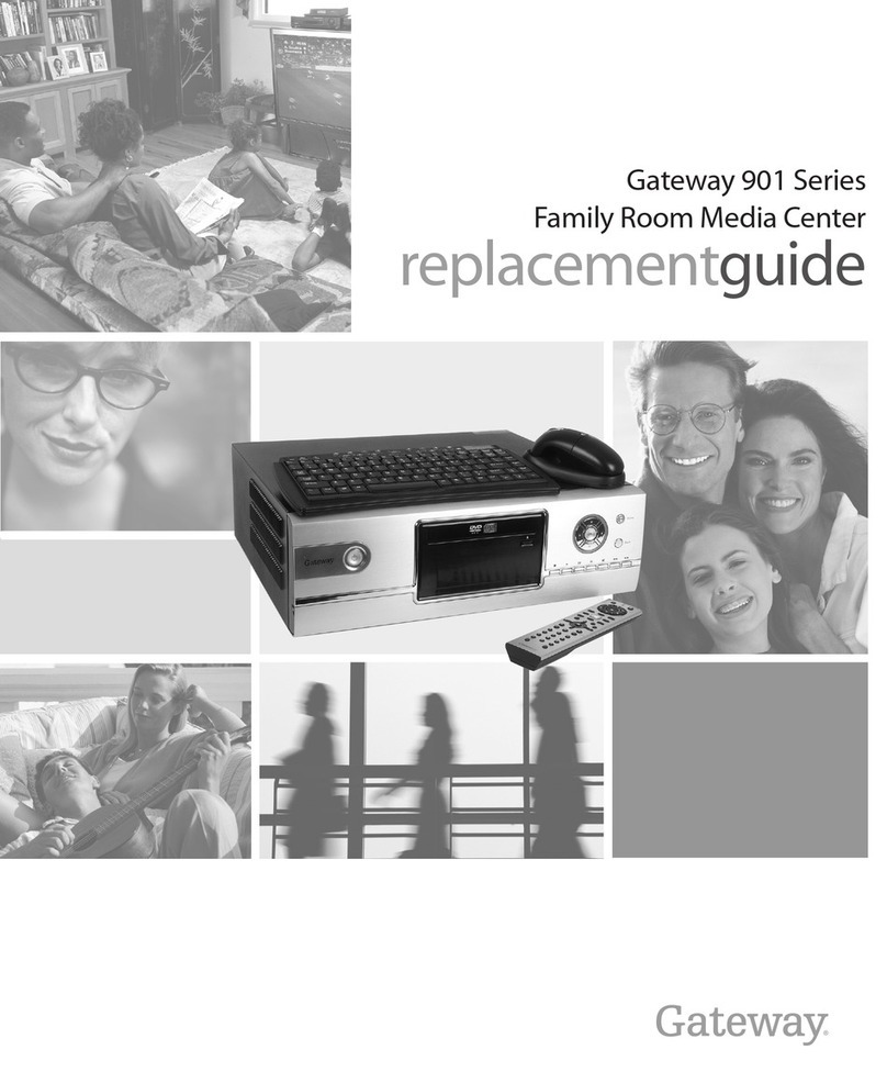Gateway 901 Series Replacement guide