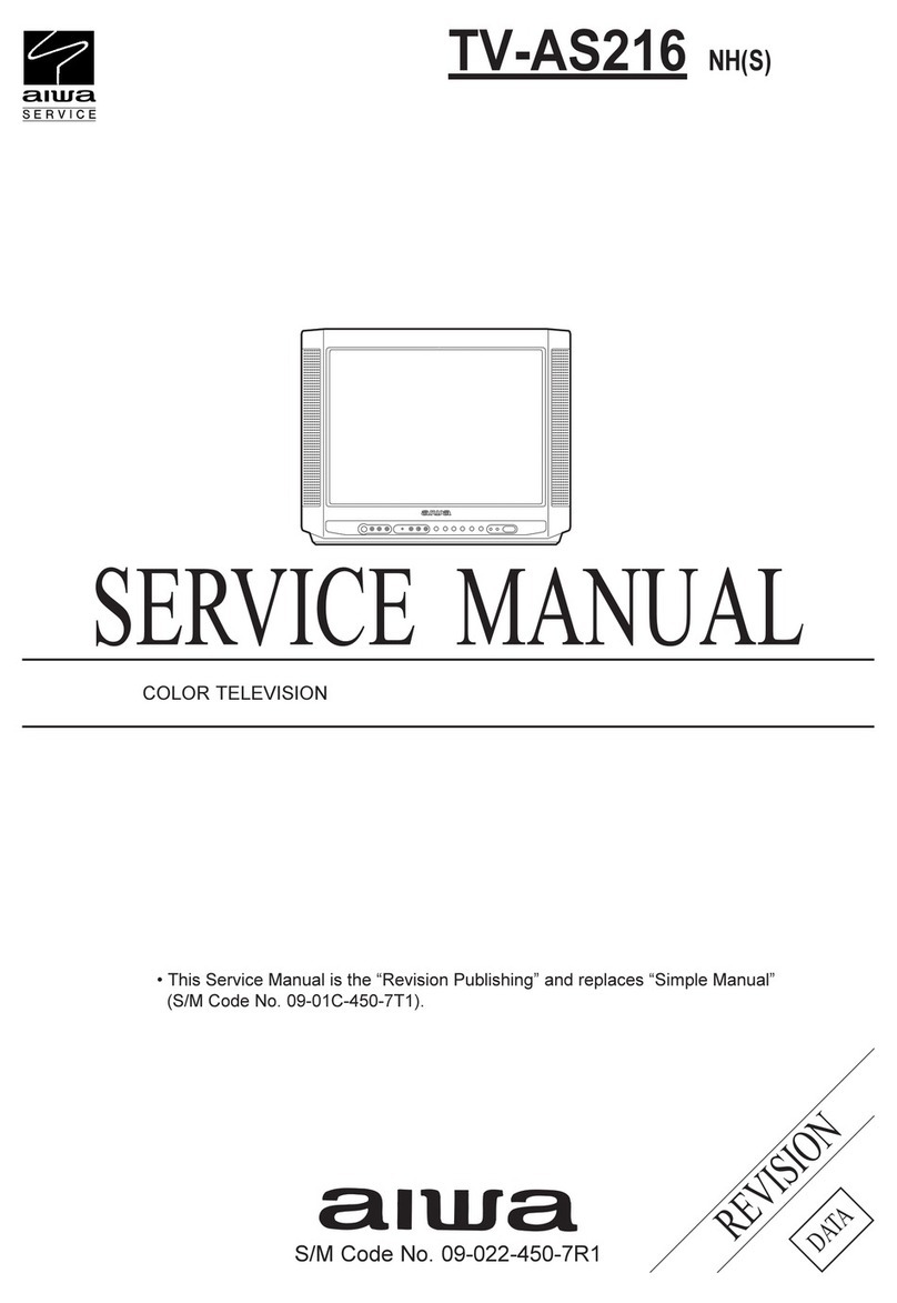 Aiwa TV-AS216 User manual