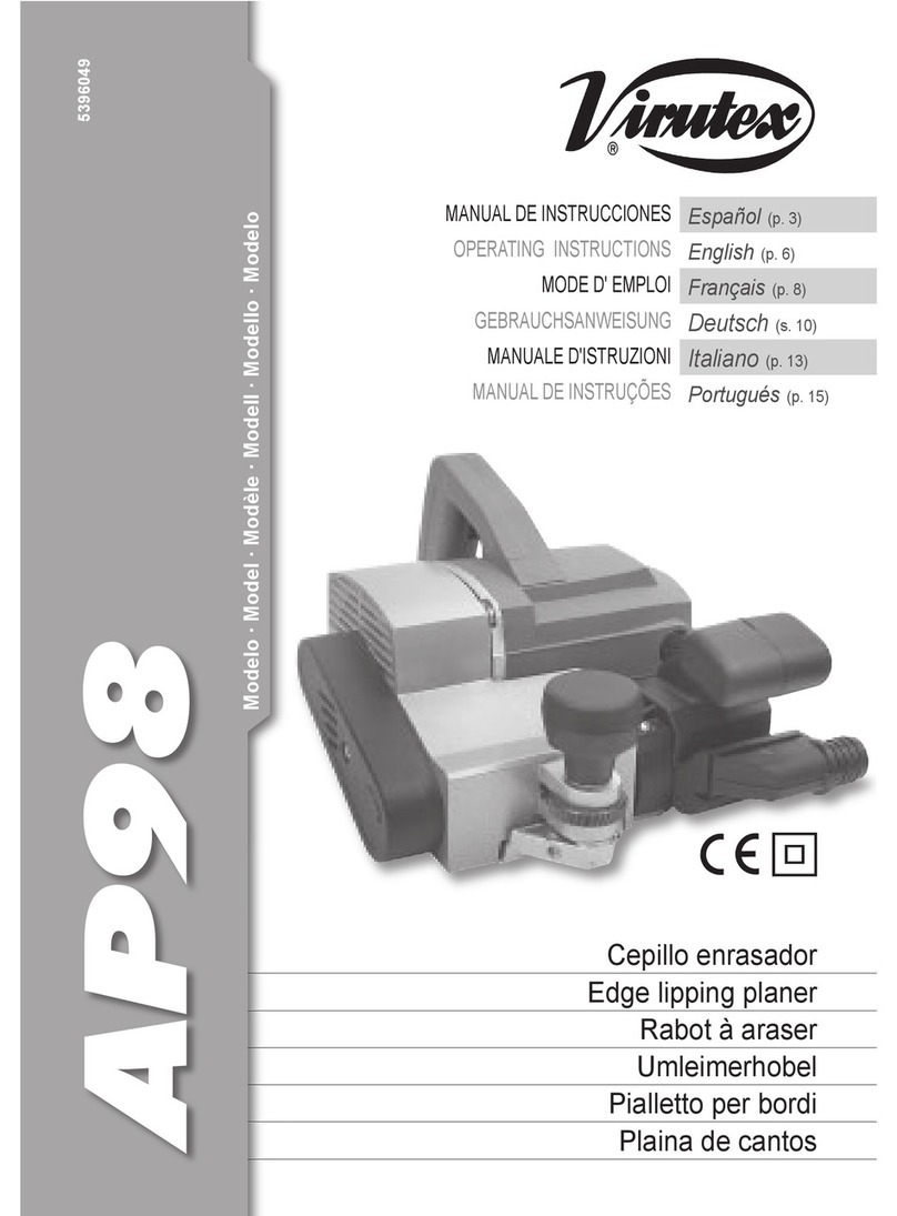 Virutex AP98 operating instructions