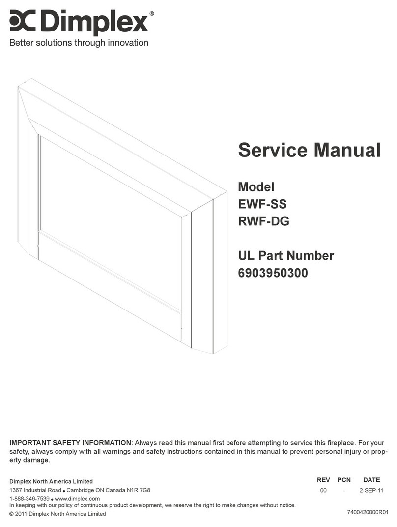 Dimplex EWF-SS Service manual