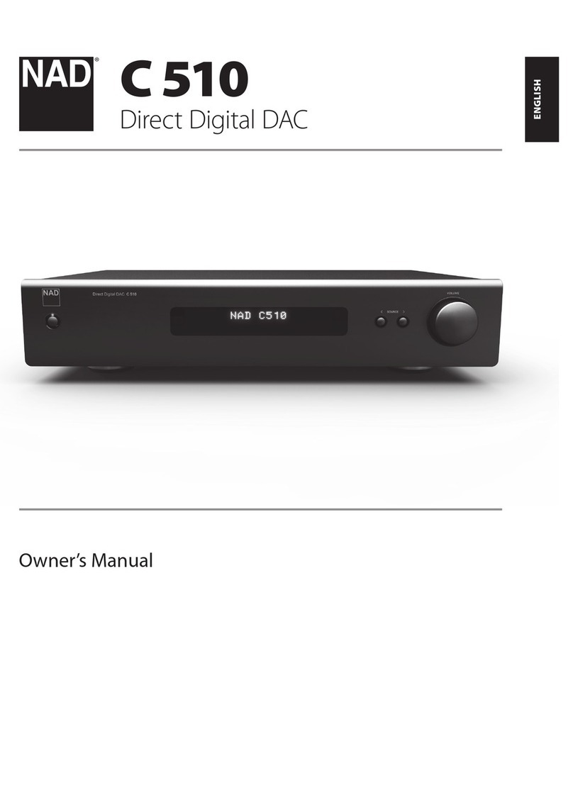 NAD C 510 owner's manual
