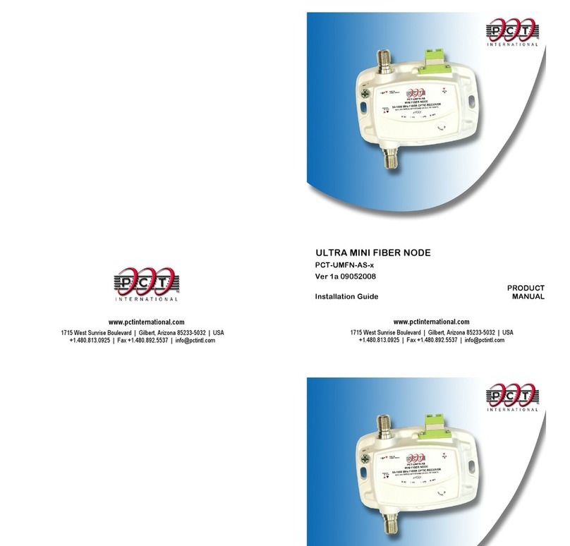 PCT PCT-UMFN-AS-x installation guide