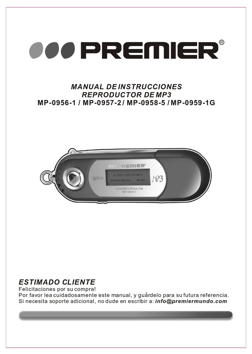 Premier MP-0956-1 User manual
