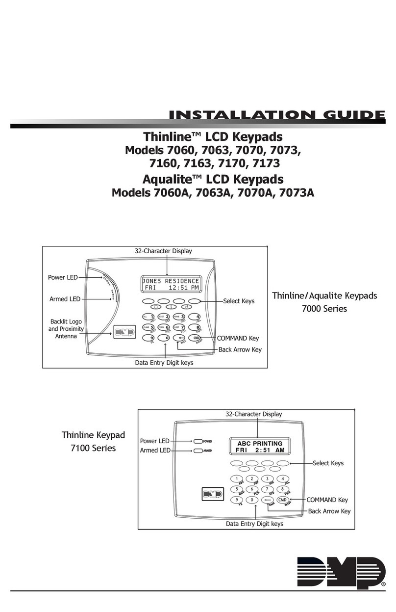 Digital Monitoring Products Thinline 7060 installation guide