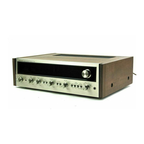 Pioneer SX-727 Technical manual