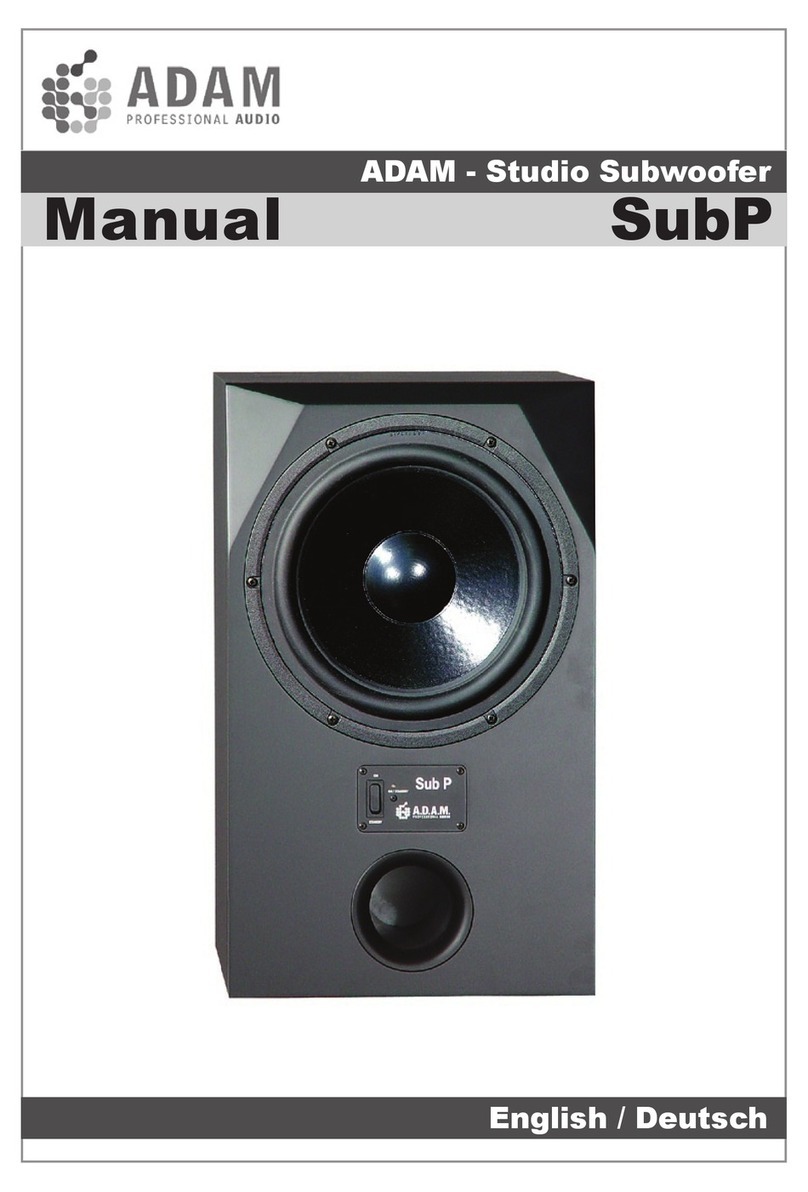 Adam SubP manual