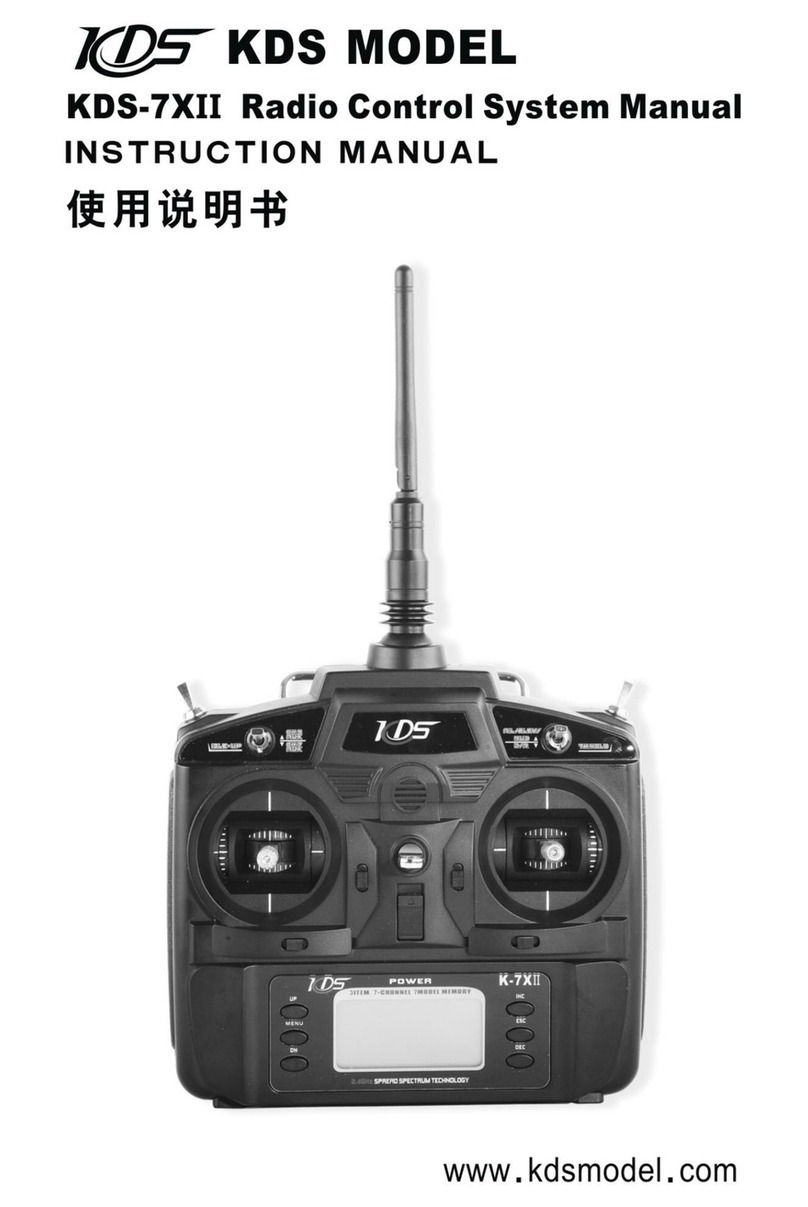 KDS KDS-7XII instruction manual