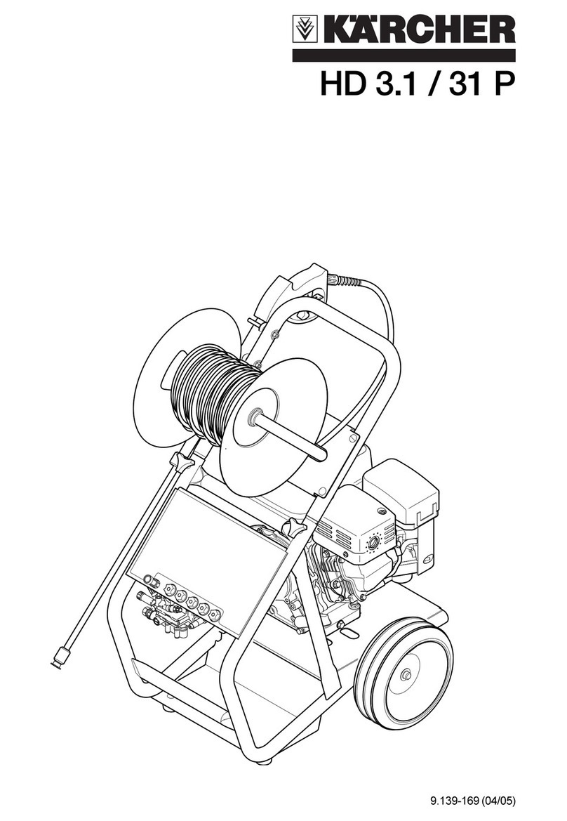 Kärcher HD 3.1 / 31 P Operator's manual