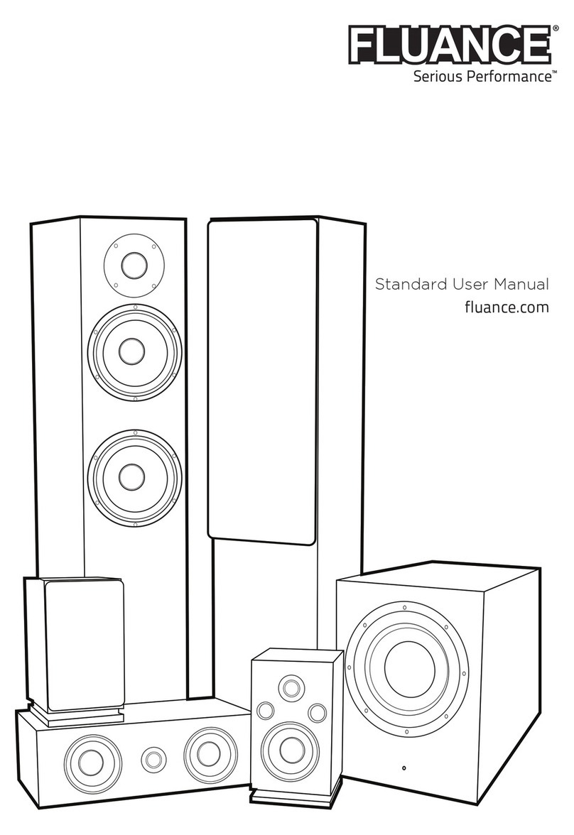 Fluance Serious Performance user manual Fluance Serious Performance user manual