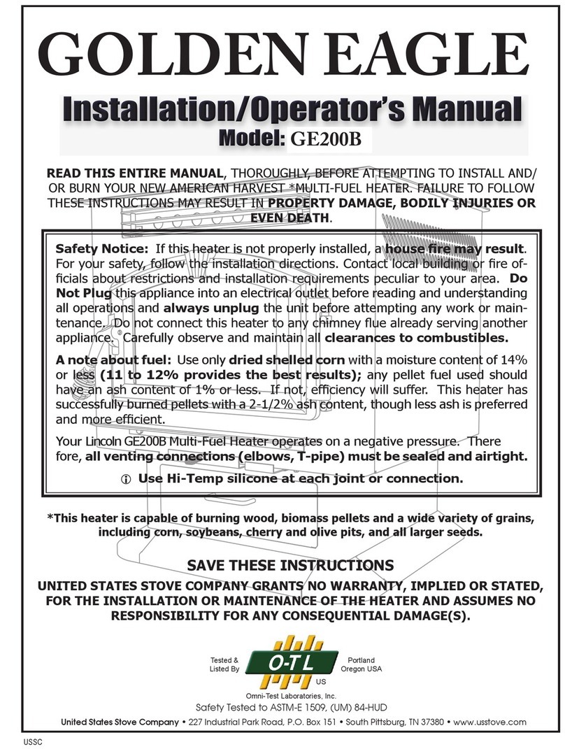 Golden Eagle GE200B Installation & operator's manual Golden Eagle GE200B Installation & operator's manual