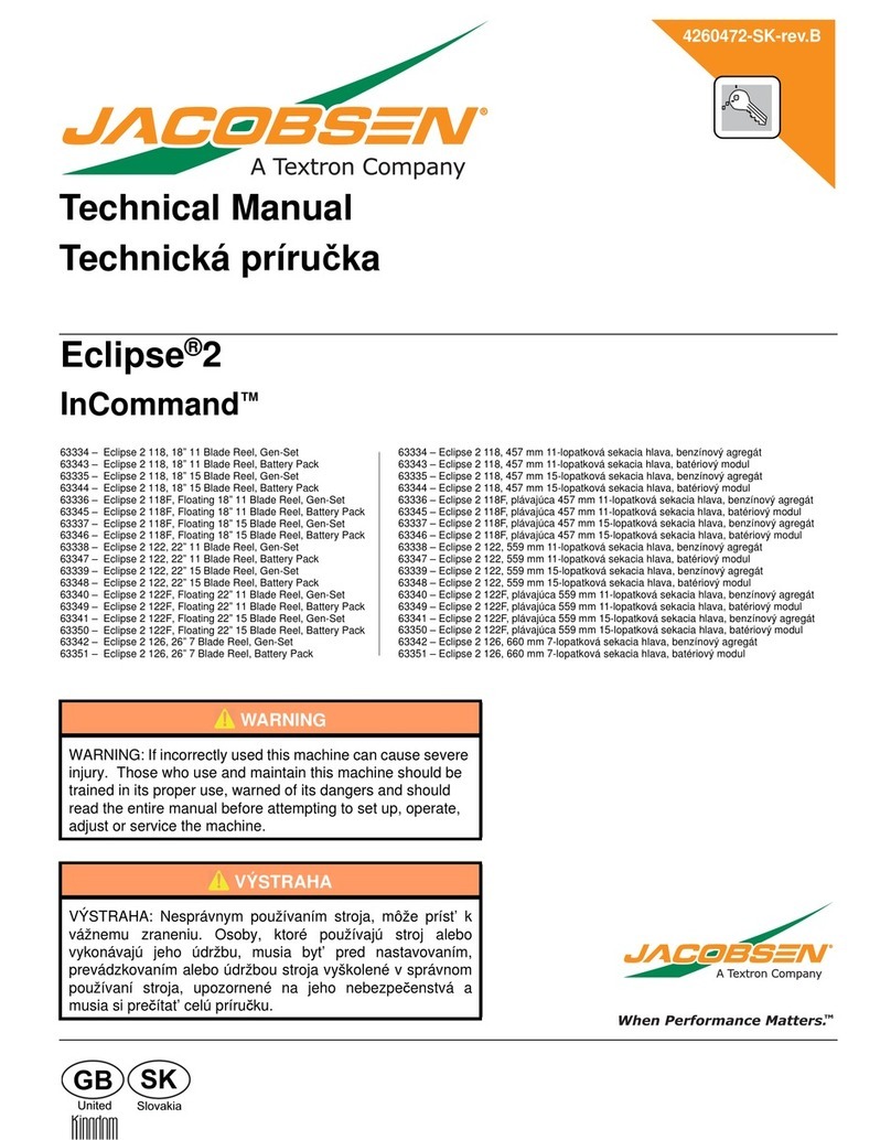 Jacobsen Eclipse 2 User manual