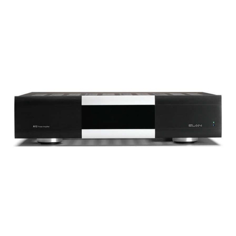 Elan A12 User manual