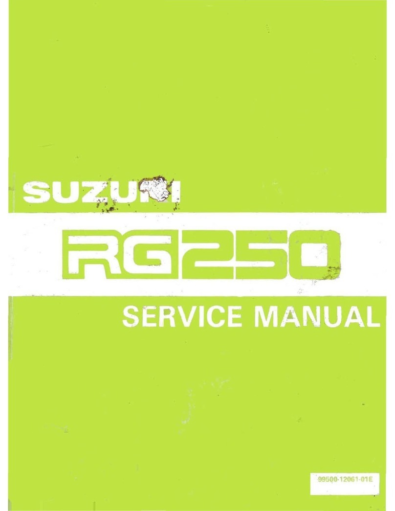 Suzuki RG250 Service manual