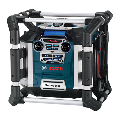 Bosch PB360D Assembly instructions