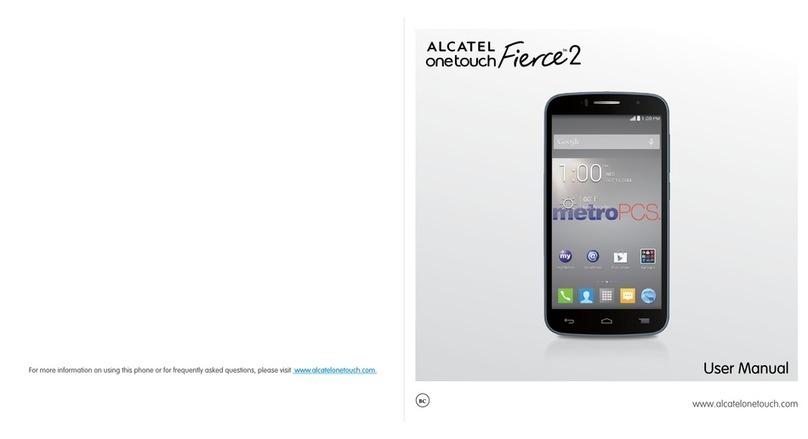 Alcatel onetouch Fierce 2 7040N User manual