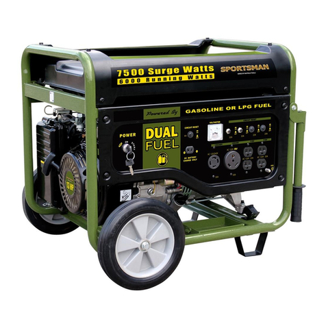 Sportsman GEN7500DF User manual