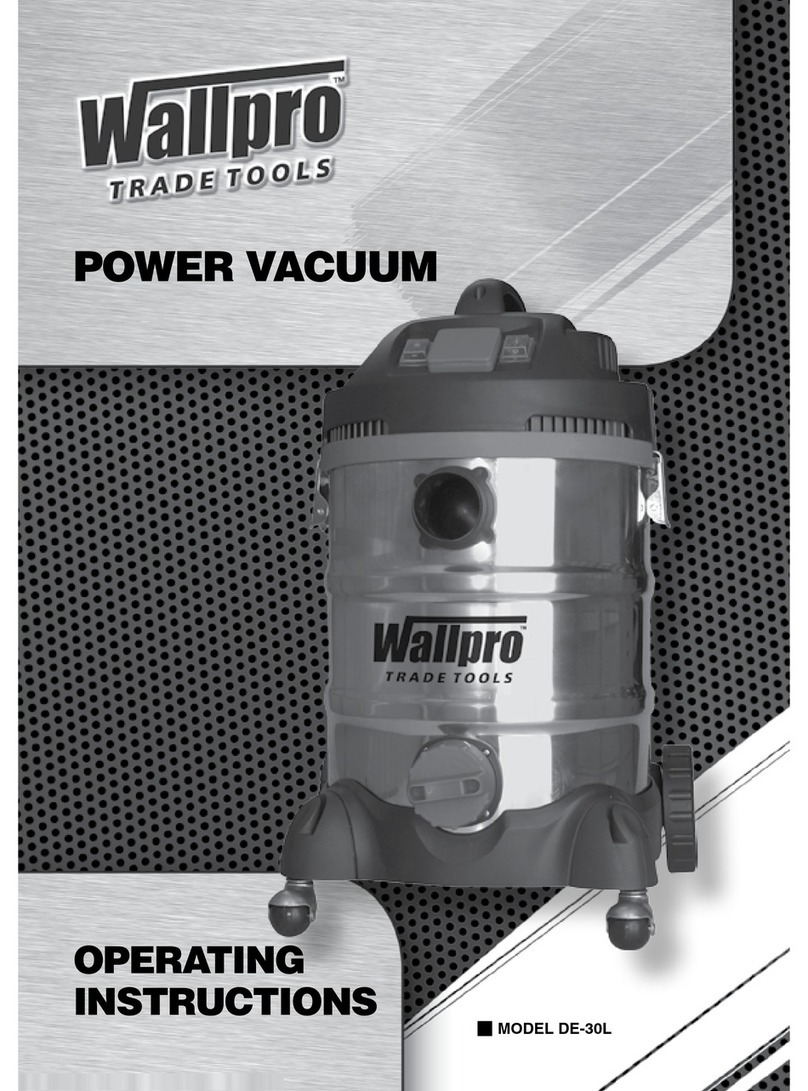 Wallpro DE-30L operating instructions