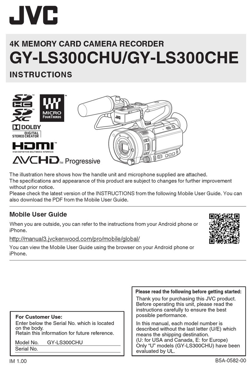 JVC GY-LS300CHU User manual JVC GY-LS300CHU User manual