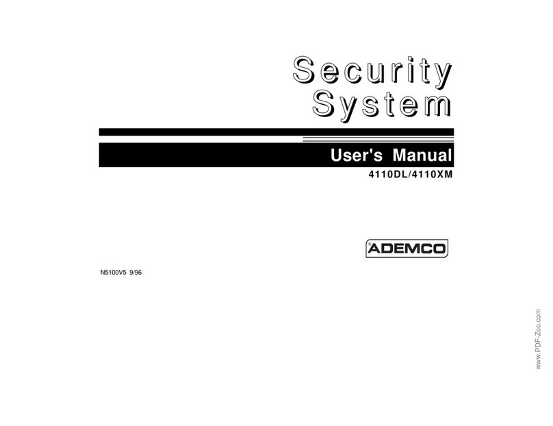 ADEMCO 4110DL user manual