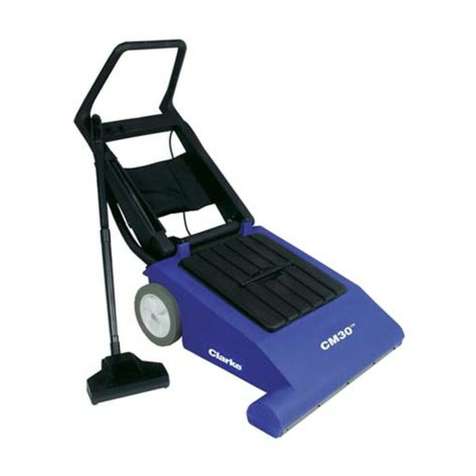 Clarke Carpet Master 30 User manual Clarke Carpet Master 30 User manual