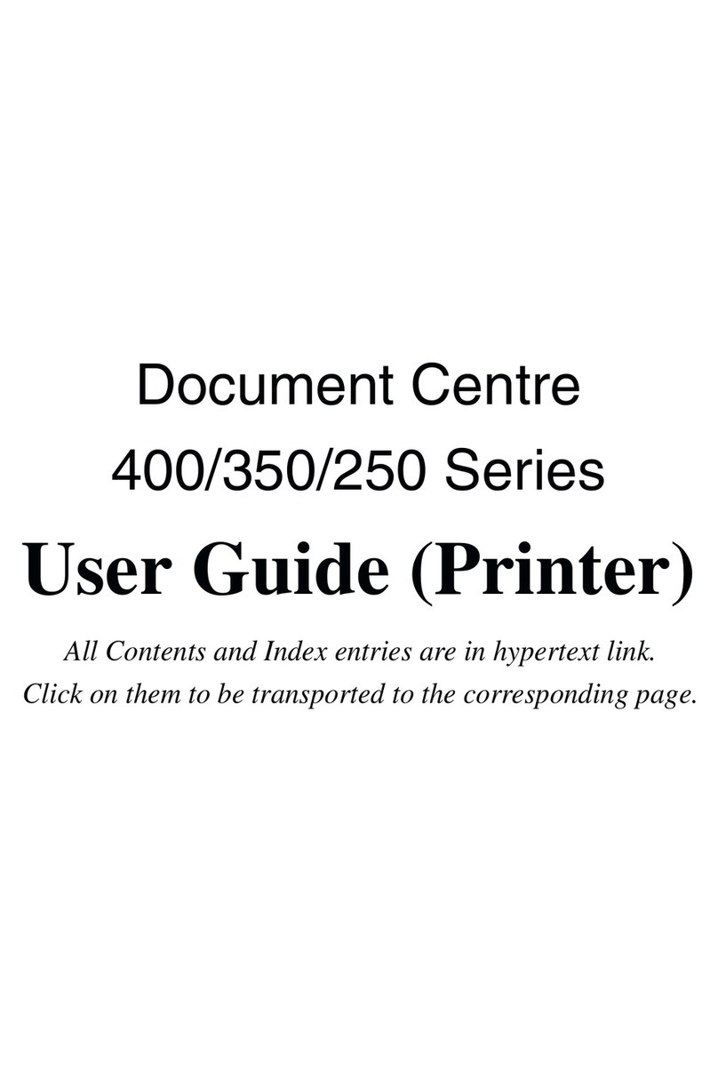 Xerox Document Centre 400 series User manual