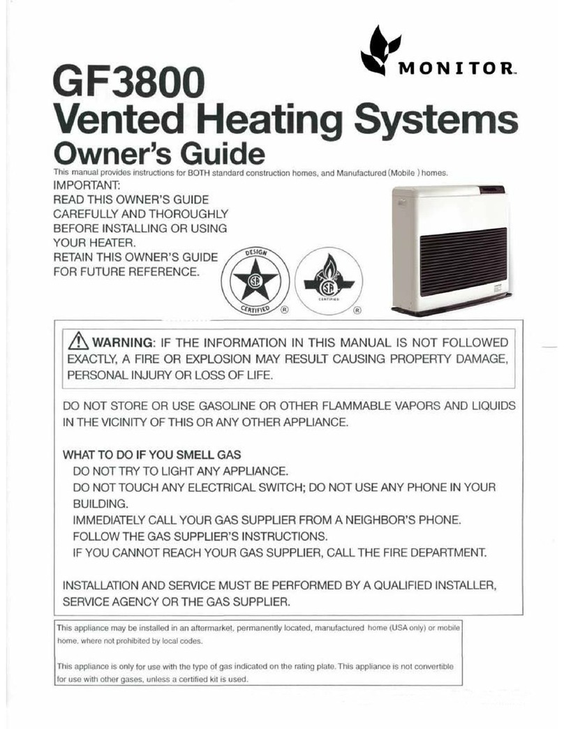 Monitor GF3800 User manual