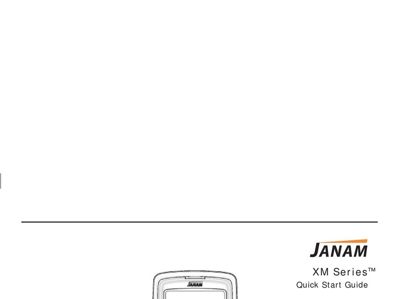 Janam XM series User manual