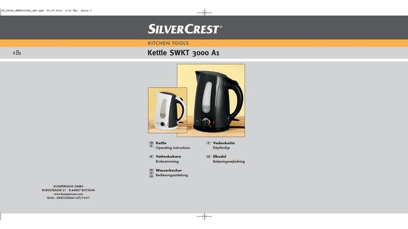 Silvercrest SILVERCREST SWKT 3000 A1 User manual
