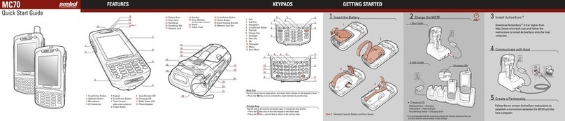 Symbol MC70 User manual