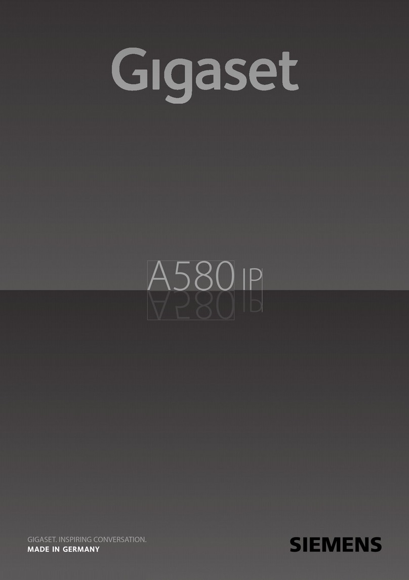 Gigaset A580 IP User manual